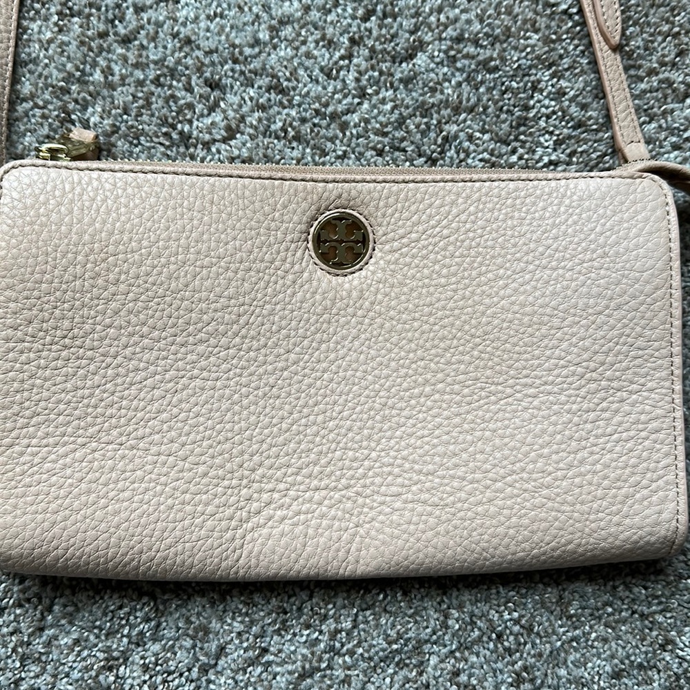 Tory burch blush pink cross body bag